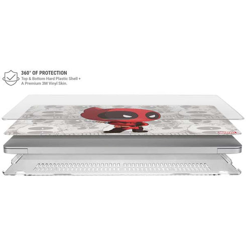Marvel Deadpool Babypool MacBook Air 15in (2023-2025) Case plus Skin
